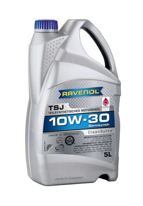 Ilustracja 10W30 TSJ 5L RAV RAVENOL OLEJ RAVENOL TSJ 10W30 CLEANSYNTO 5L